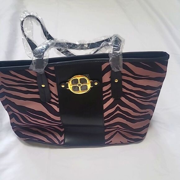 New, IMAN Women's Canvas Tote - Picture 1 of 7